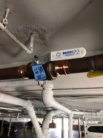 Copper pipe repair and valve work for Backflow Testing in Middle